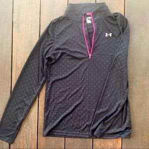 Girls under Armour jacket polka dot design